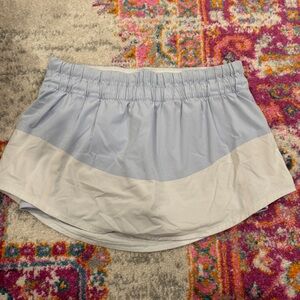 Lululemon Blue & White Skort